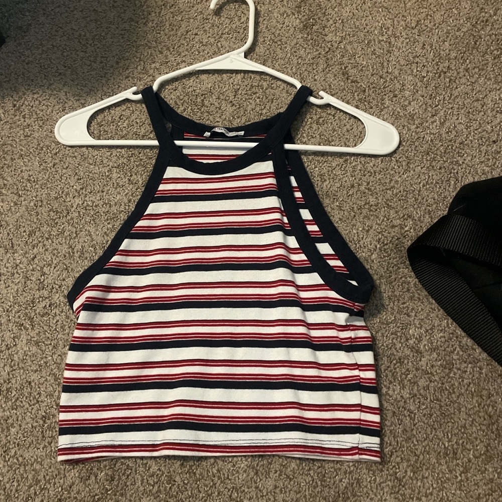 Zara Halter crop top